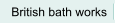 British bath works